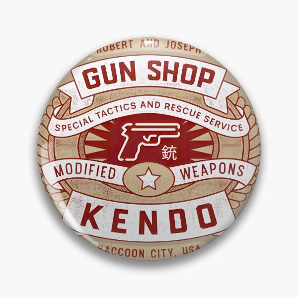 Item preview, Kendo Tactical Gun Emblem | PERFECT GIFT FOR YOU AND FRIENDS designed and sold by TianjieLi.