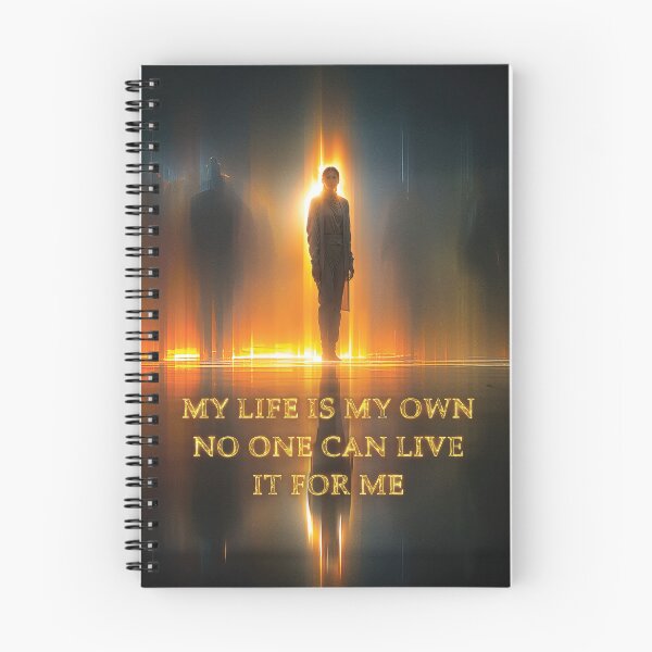 Item preview, "My Life Is My Own No One Can Live It For Me" | Hour of Power Series Poster 2 designed and sold by FreqEncodedArt.