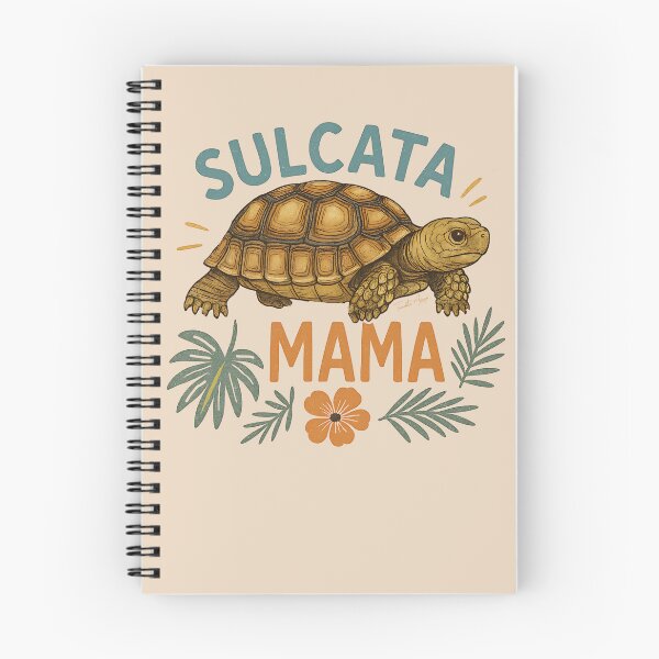 Item preview, Sulcata Mama Tortoise Mom Tort Reptile Botanical designed and sold by Tiendita-Arroyo.