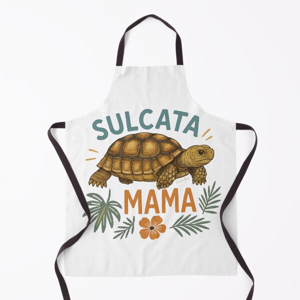 Item preview, Sulcata Mama Tortoise Mom Tort Reptile Botanical designed and sold by Tiendita-Arroyo.