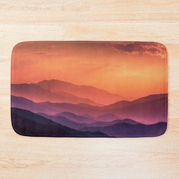 Item preview, majestic mountain landscape at sunset designed and sold by dcrc.