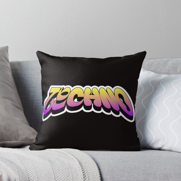 Item preview, TECHNO  - Y2K Gradient w drop shadow (white)  designed and sold by Discothreadz.