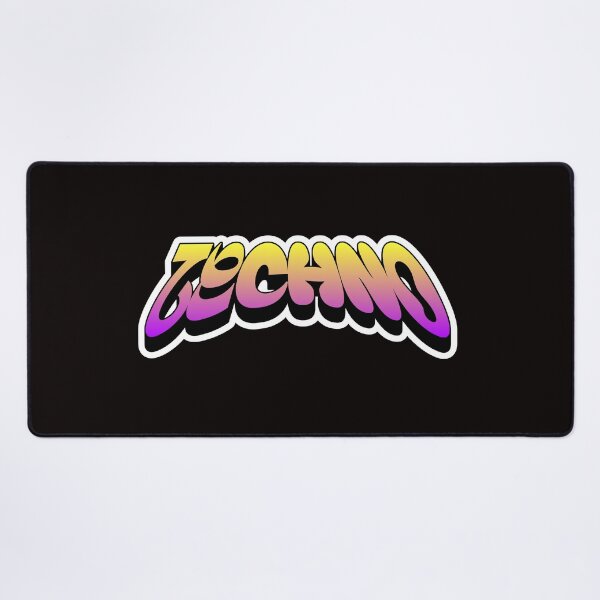 Item preview, TECHNO - Y2K Gradient w drop shadow (white) designed and sold by Discothreadz.