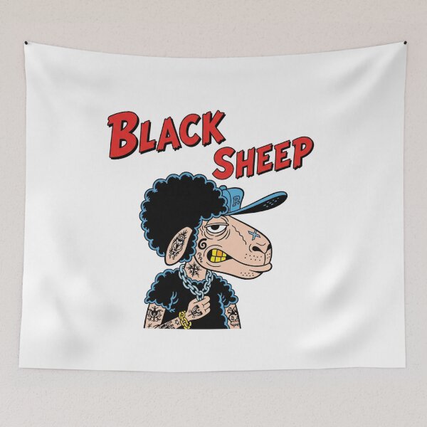 Item preview, Black Sheep, Problem Child, Middle Child, funnyfits70, Humor, Funny, retro, vintages, funny quotes, animal humor, designed and sold by FunnyFits70.