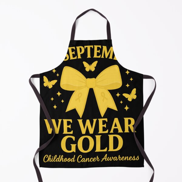 Item preview, In September We Wear Gold Childhood Cancer Awareness designed and sold by haitrieuic96.