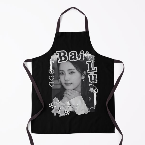 Item preview, Bai Lu Chinese Drama Actress Black And White Collage Design designed and sold by SvetlanaNolte.