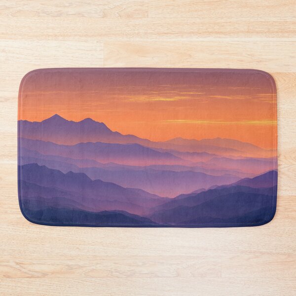 Item preview, majestic mountain landscape at sunset designed and sold by dcrc.