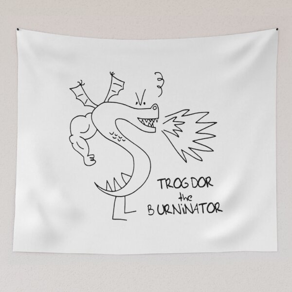 Item preview, Trogdor The Burninator designed and sold by leighannbalding.