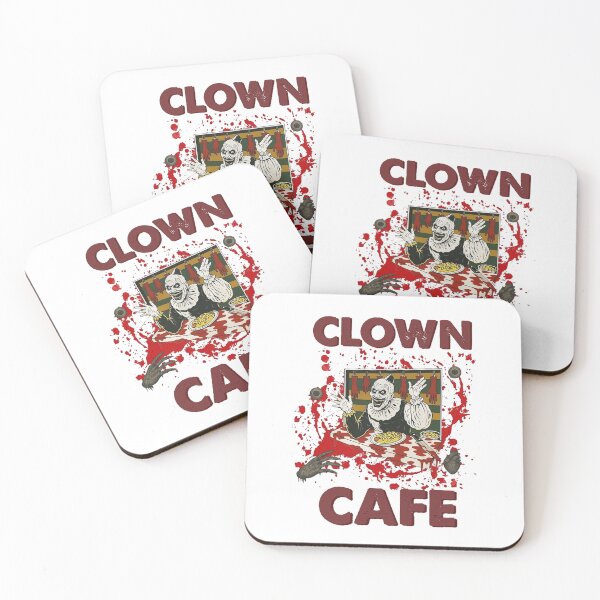 Item preview, Clown Cafe Horror Creepy Terrifier designed and sold by FmStyleArt.