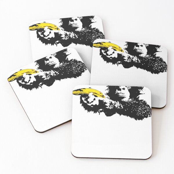 Item preview, Banksy Banana Monkey Classic designed and sold by SvetlanaNolte.