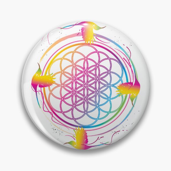 Item preview, Sunbird Flower of Life designed and sold by Brandz wave.