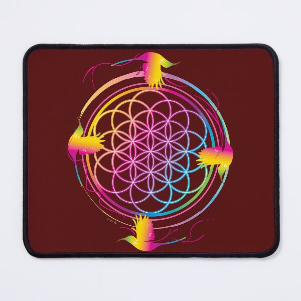 Item preview, Sunbird Flower of Life designed and sold by Brandz wave.
