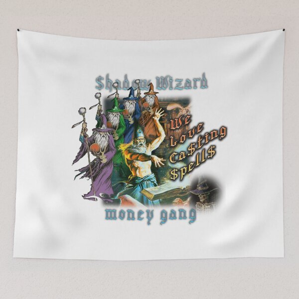 Item preview, Shadow Wizard Money Gang meme designed and sold by Cletaorczany.