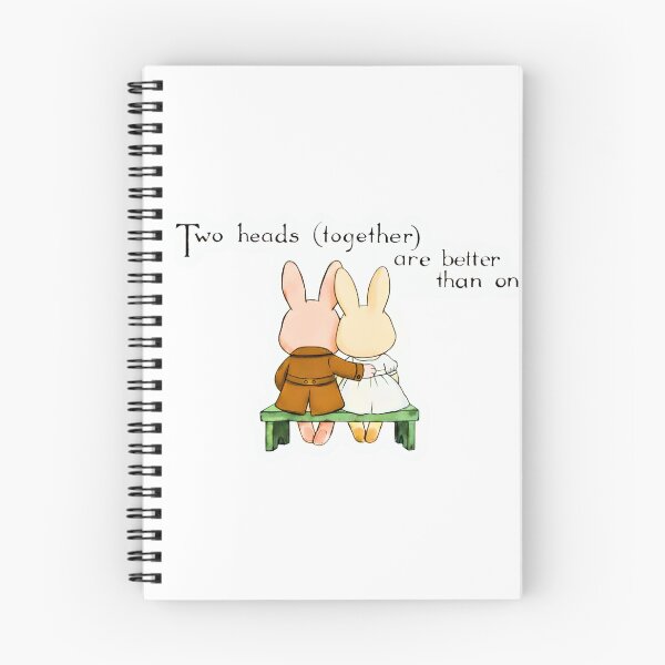 Item preview, Two Bunnies on a Bench designed and sold by StoryParade.