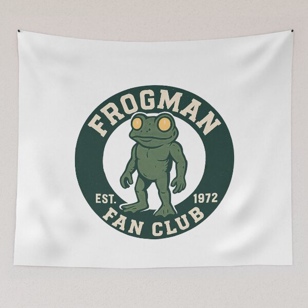 Item preview, Loveland Frogman Fan Club Cryptid designed and sold by k3rstman1.
