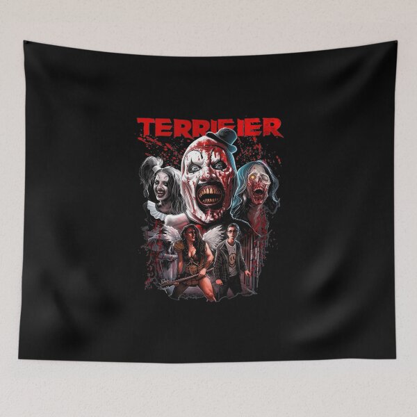 Item preview, Creepy Terrifier Horror movie 90s Vintage designed and sold by FmStyleArt.