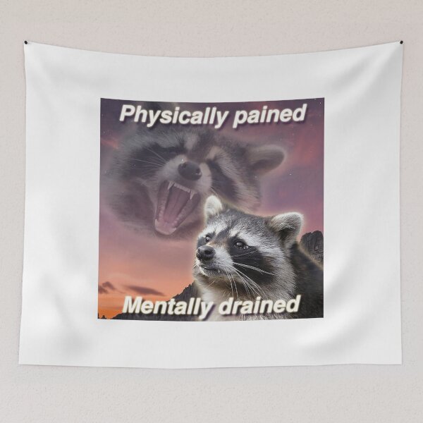 Item preview, Racoon Meme designed and sold by Cletaorczany.