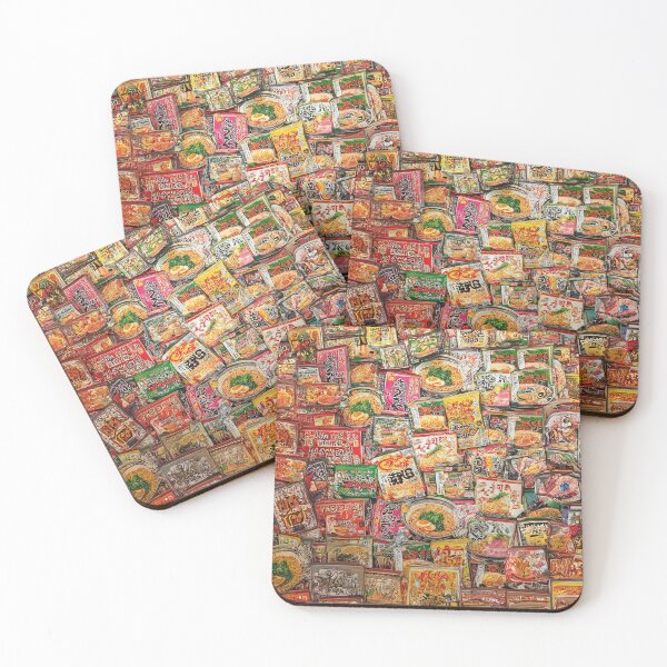 Item preview, Ramen Package Style Art Pattern designed and sold by chi3-jp.