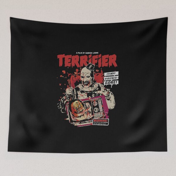 Item preview, Halloween Terrifier Horror Movie Vintage 90s designed and sold by FmStyleArt.