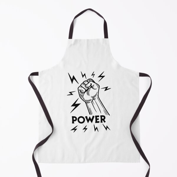 Item preview, Power Fist – Bold Black & White Vector Design designed and sold by Gang store.