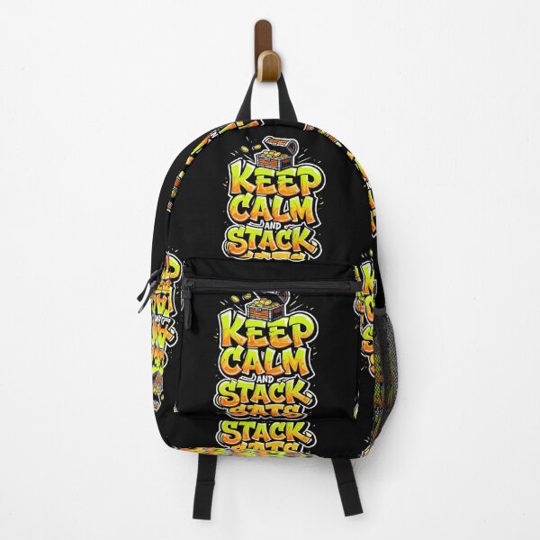 Item preview, Bitcoin Keep Calm And Stack Sats designed and sold by RadDeck.