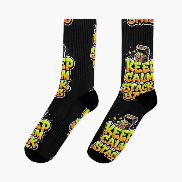 Item preview, Bitcoin Keep Calm And Stack Sats designed and sold by RadDeck.
