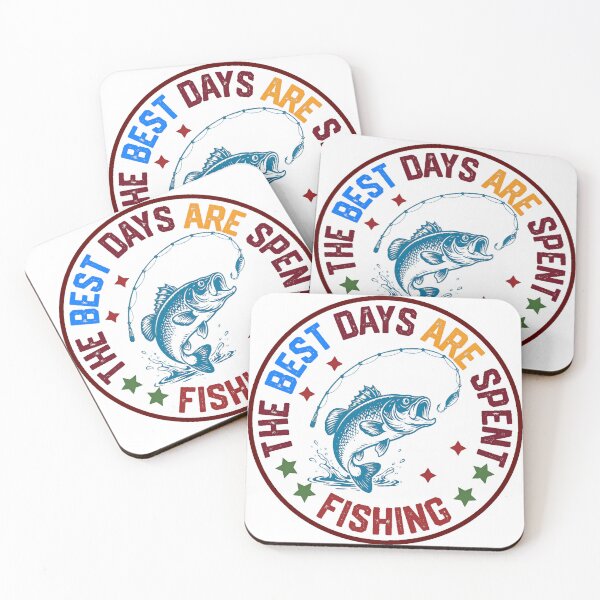 Item preview, Best Days Are Spent Fishing  Design designed and sold by PENLEAF DESIGNS.