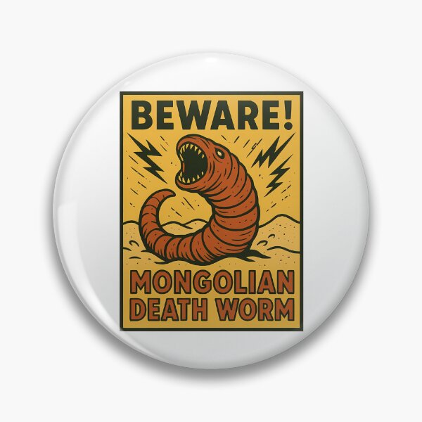 Artikelvorschau, Mongolisches Todeswurm-Kryptid-Gobi-Wüstenmonster entworfen und verkauft von k3rstman1.