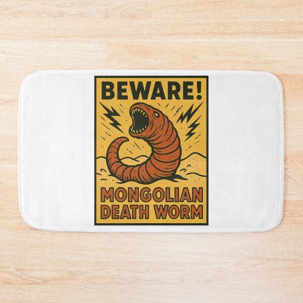 Item preview, Mongolian Deathworm Cryptid Gobi Desert Monster designed and sold by k3rstman1.