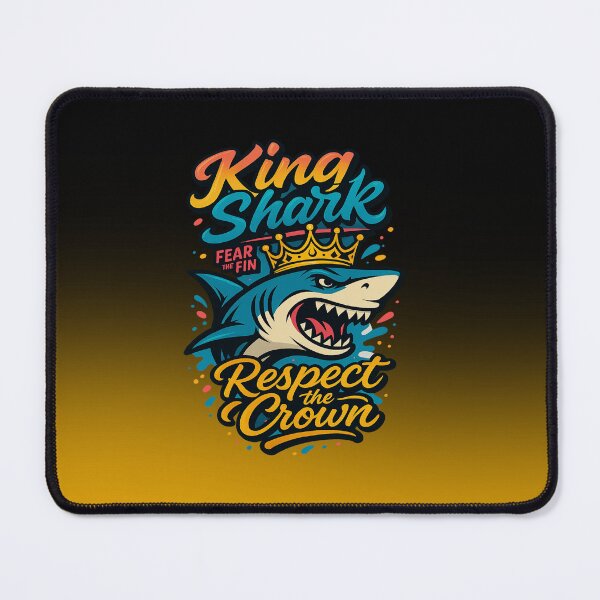 Item preview, Fear the Fin Respect the Crown | King Shark designed and sold by skkyfaithArtz.