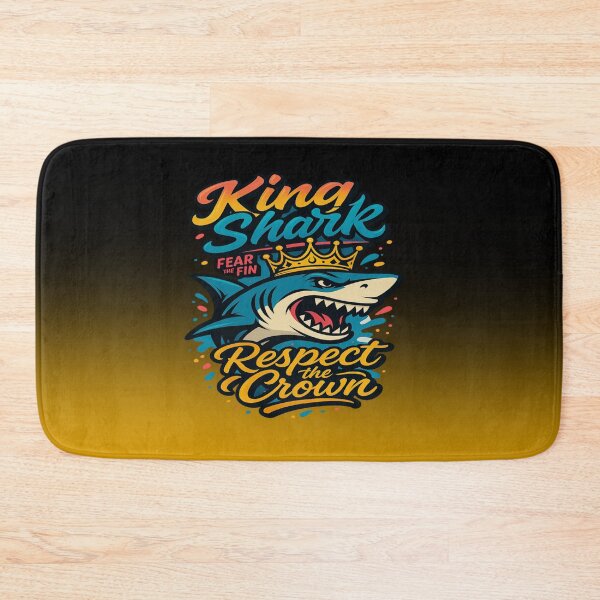 Item preview, Fear the Fin Respect the Crown | King Shark designed and sold by skkyfaithArtz.