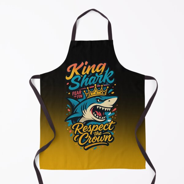 Item preview, Fear the Fin Respect the Crown | King Shark designed and sold by skkyfaithArtz.