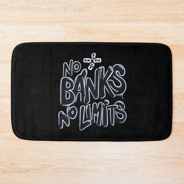 Item preview, Bitcoin No Banks No Limits Graffiti designed and sold by RadDeck.