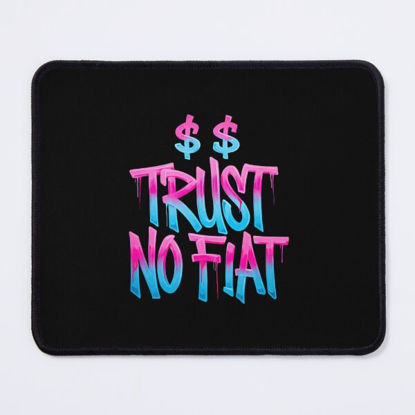 Item preview, Bitcoin Trust No Fiat Graffiti designed and sold by RadDeck.