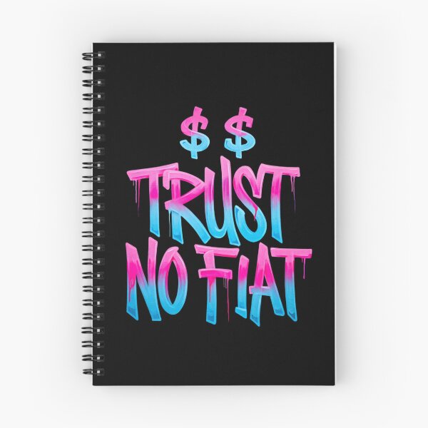 Item preview, Bitcoin Trust No Fiat Graffiti designed and sold by RadDeck.