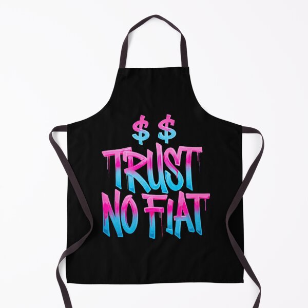 Item preview, Bitcoin Trust No Fiat Graffiti designed and sold by RadDeck.
