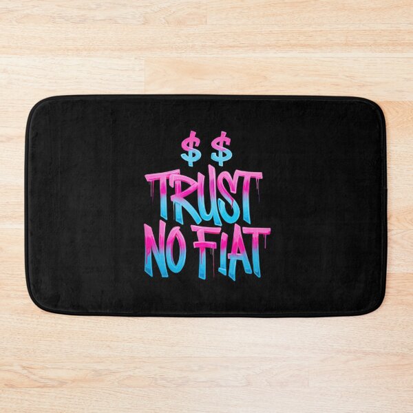 Item preview, Bitcoin Trust No Fiat Graffiti designed and sold by RadDeck.