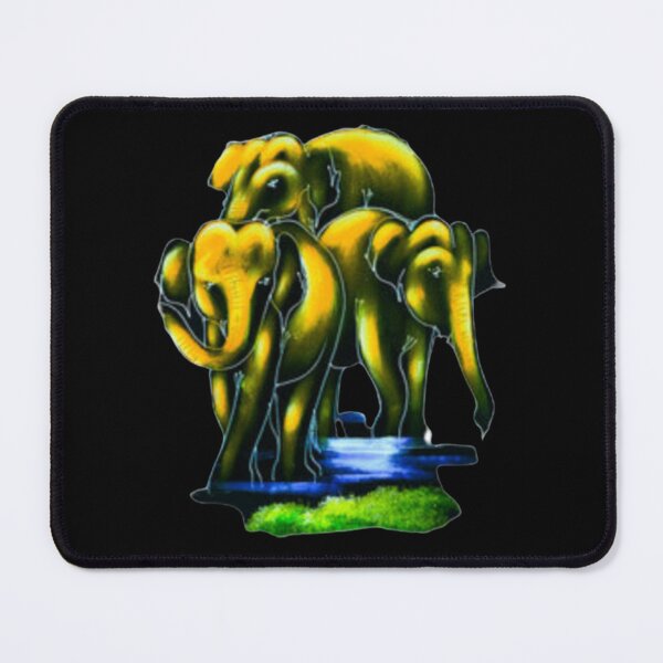 Item preview, Herd Of Elephants Artwork designed and sold by OskarKronberger.