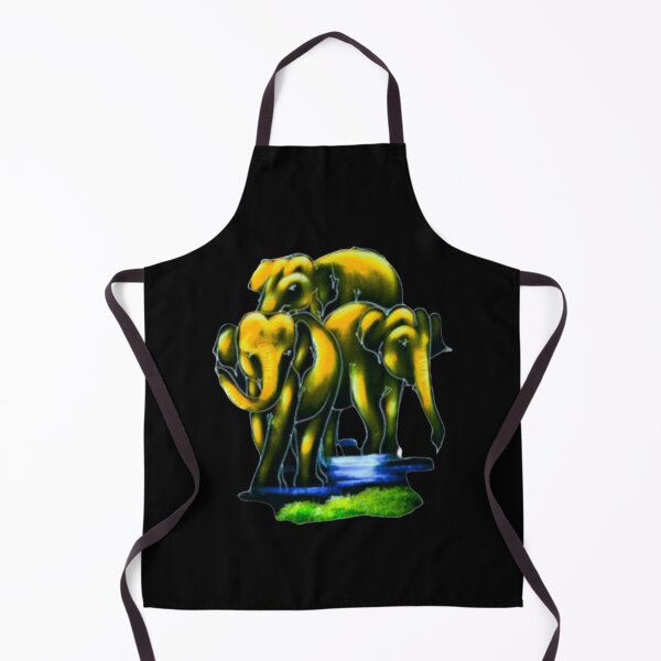 Item preview, Herd Of Elephants Artwork designed and sold by OskarKronberger.