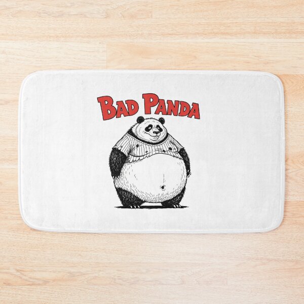 Item preview, Bad Panda, naughty panda, panda mischief, funnyfits70, Humor, Funny, retro, vintages, funny quotes, animal humor, designed and sold by FunnyFits70.