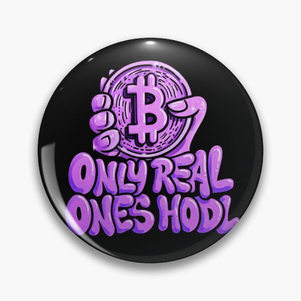 Item preview, Bitcoin Only Real Ones Hodl Graffiti designed and sold by RadDeck.