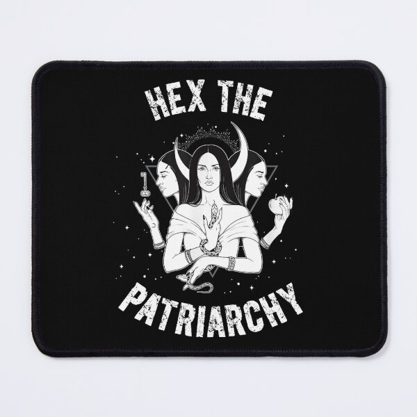 Item preview, Hex the Patriarchy Hecate Triple Moon Goddess Feminist designed and sold by OskarKronberger.