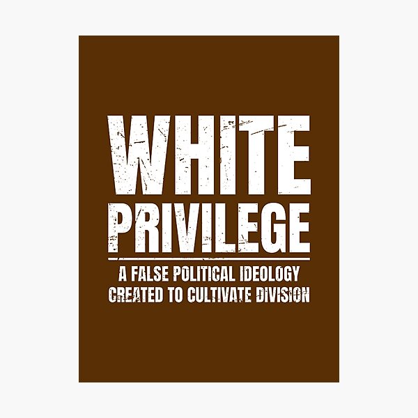 Item preview, White Privilege: False Ideology Dividing Us | PERFECT GIFT FOR YOU AND FRIENDS designed and sold by TIBORTELEKY.