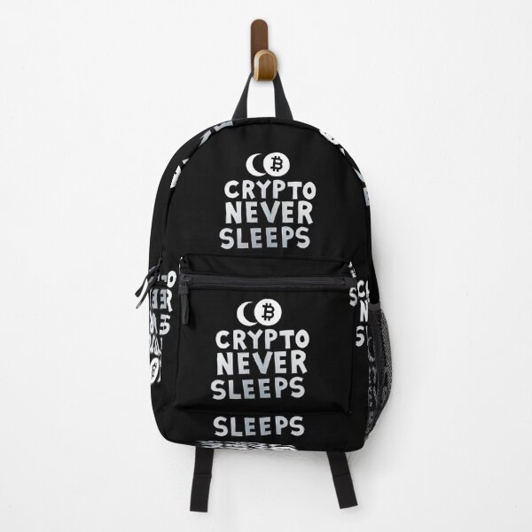 Item preview, Bitcoin Crypto Never Sleeps Graffiti designed and sold by RadDeck.