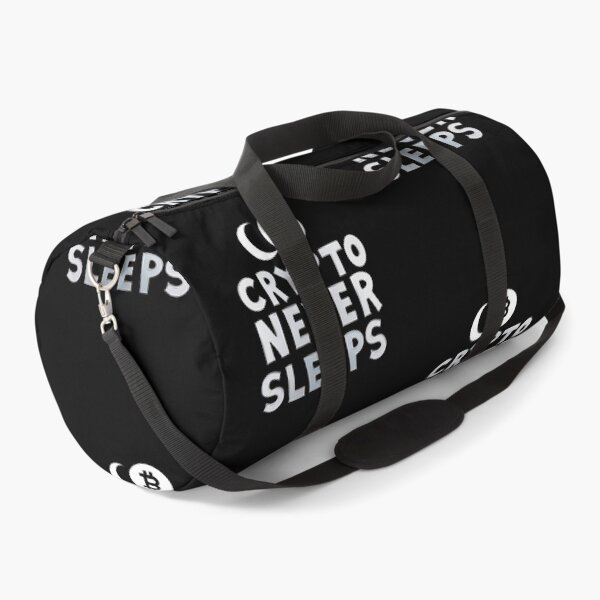 Item preview, Bitcoin Crypto Never Sleeps Graffiti designed and sold by RadDeck.