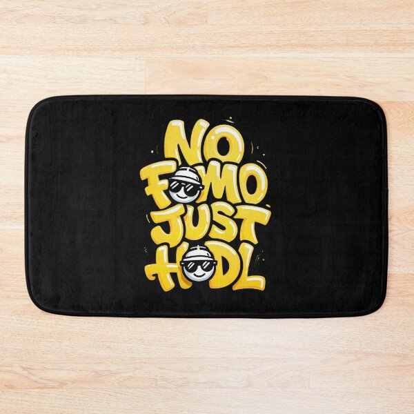 Item preview, Bitcoin No Fomo Just Hodl Graffiti designed and sold by RadDeck.