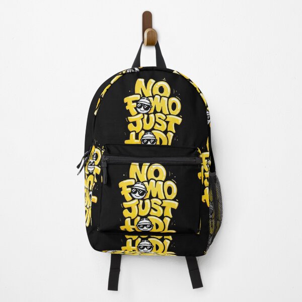 Item preview, Bitcoin No Fomo Just Hodl Graffiti designed and sold by RadDeck.