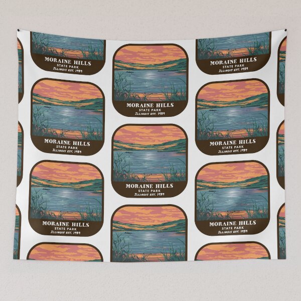 Item preview, Vintage Moraine Hills State Park (Illinois State Park) designed and sold by RabbitK.