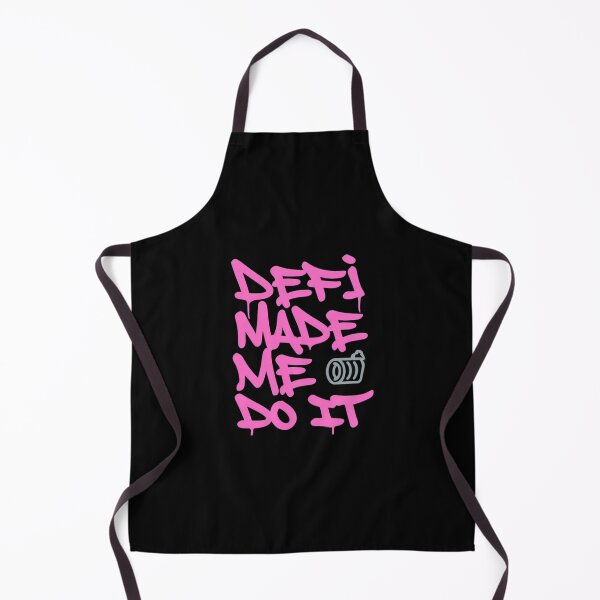 Item preview, Bitcoin Defi Made Me Do It Graffiti designed and sold by RadDeck.