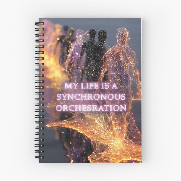 Item preview, "My Life Is A Synchronous Orchestration" | Hour of Power Series Poster 1 designed and sold by FreqEncodedArt.